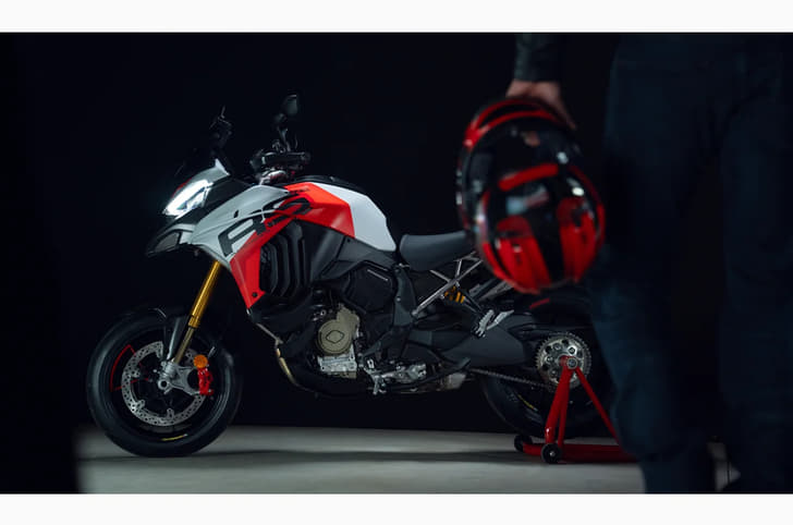 Ducati Multistrada V4 RS left profile